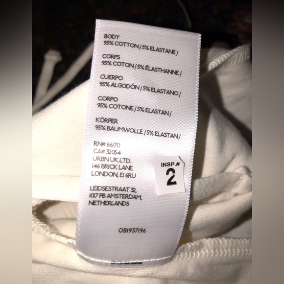 Kimchi Blue Cream tie front top new - Picture 4 of 16